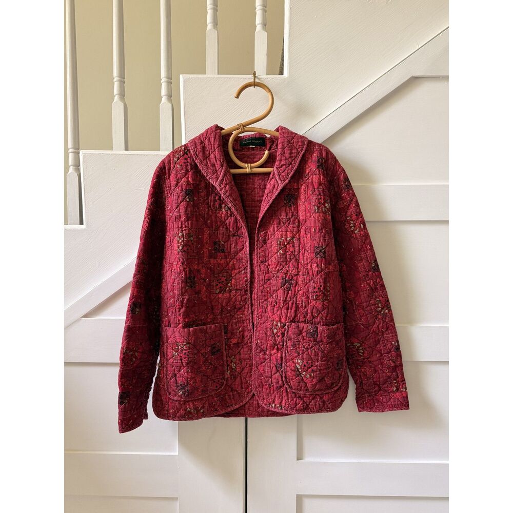 Donna Sharp Quilted Patchwork Jacket | Size S